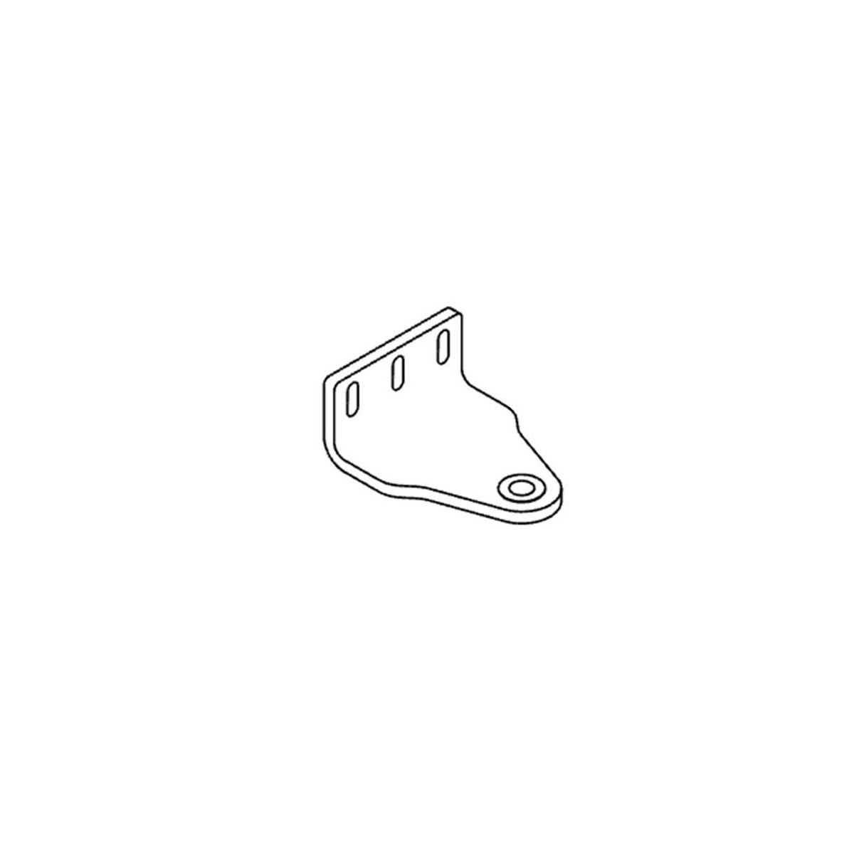 390 - plaque de fixation moteur pour operateur 390 - FAAC 722471 