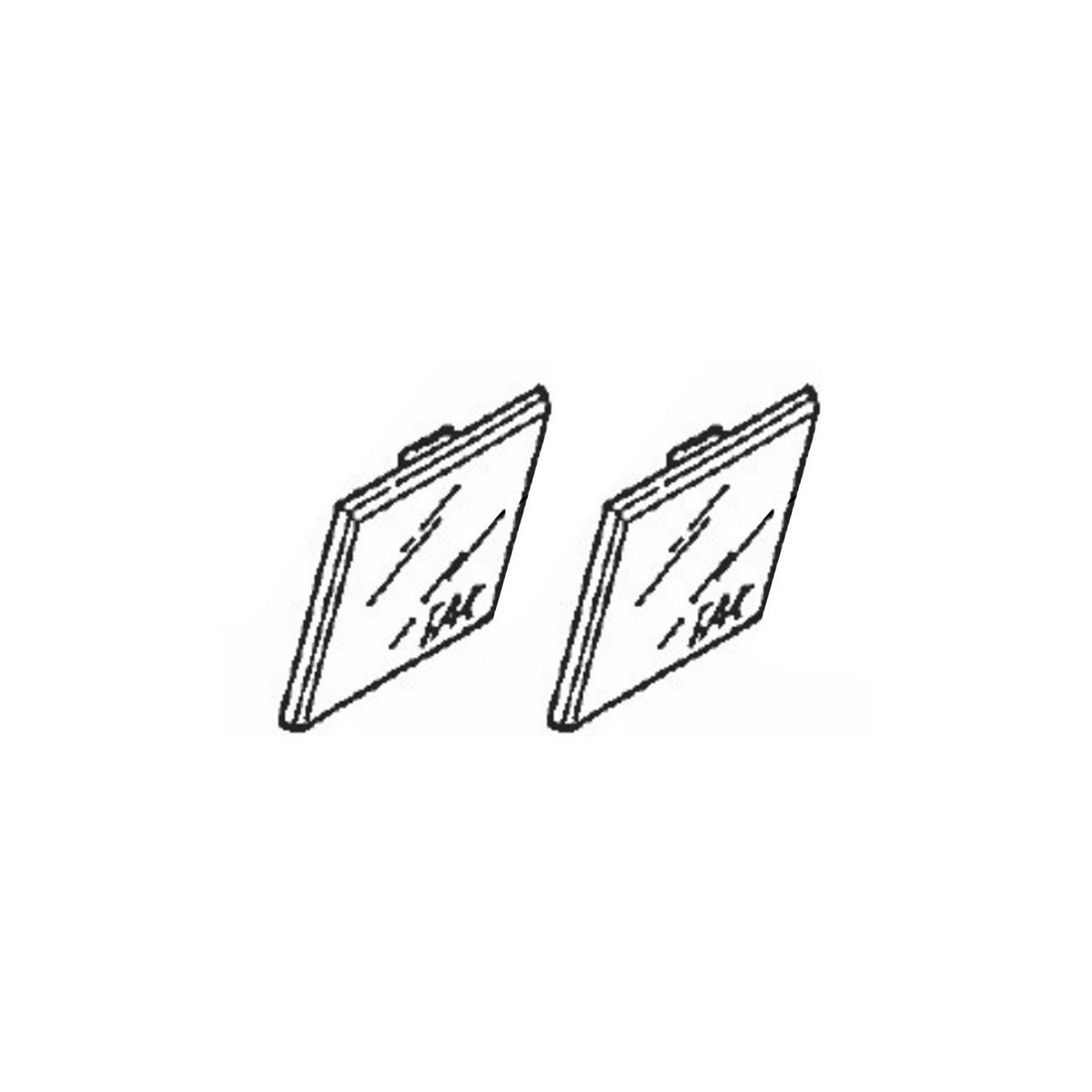 Cache frontal fotoswitch    - FAAC 727061 