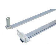 Bras telesc. 560 & plaque - FAAC 738703 