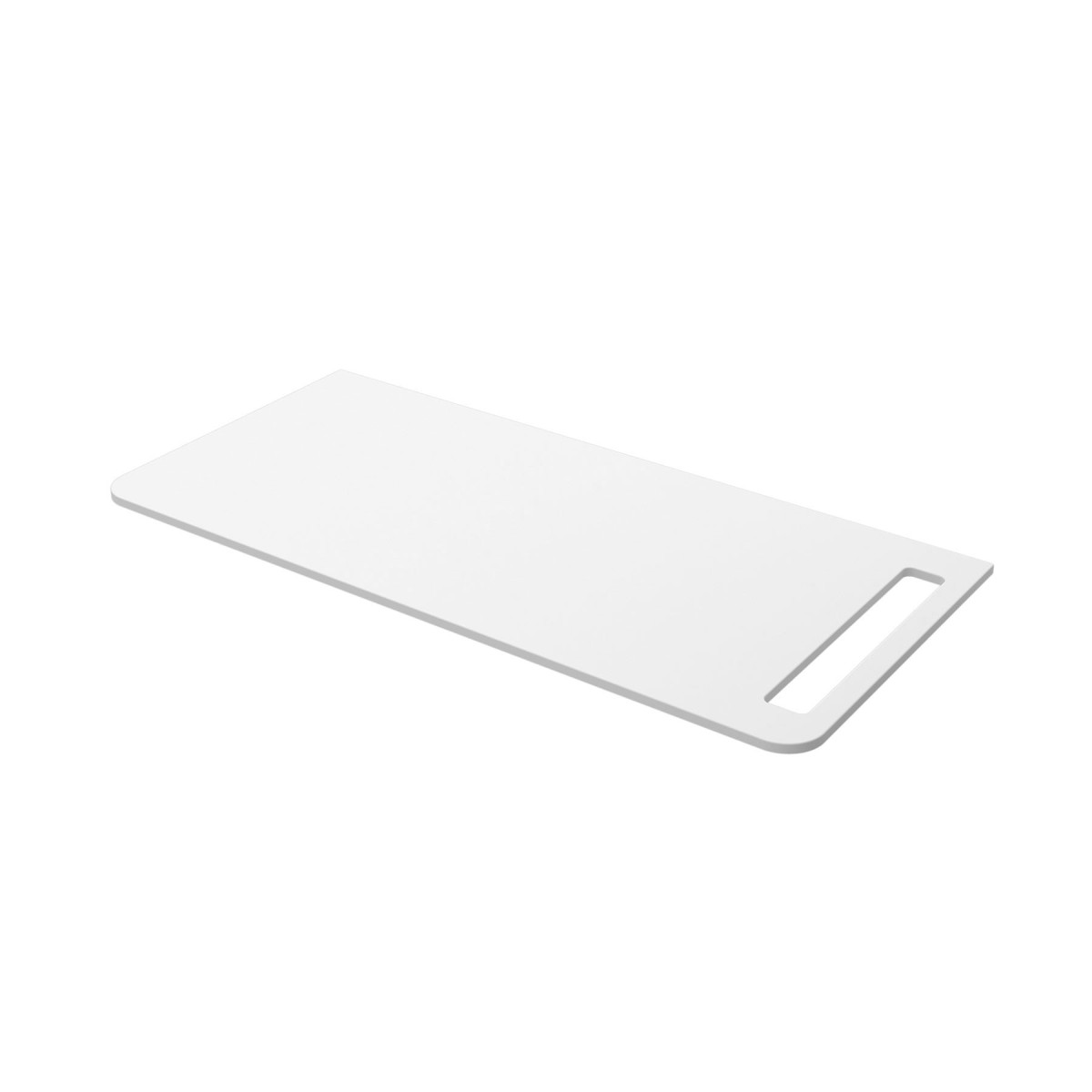 Plan de toilette UNIIQ 990 gauche solid surface BLANC MAT 990 gauche  - SALGAR 103166 