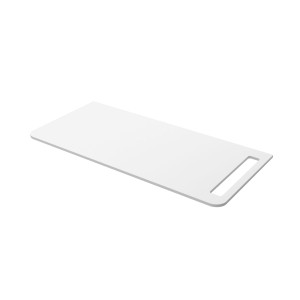 Plan de toilette UNIIQ 1290 gauche solid surface BLANC MAT 1290 gauche  - SALGAR 103167 