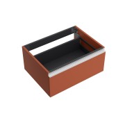 Coquette SPIRIT 600 1 tiroir métallique TERRACOTA - SALGAR 103442 