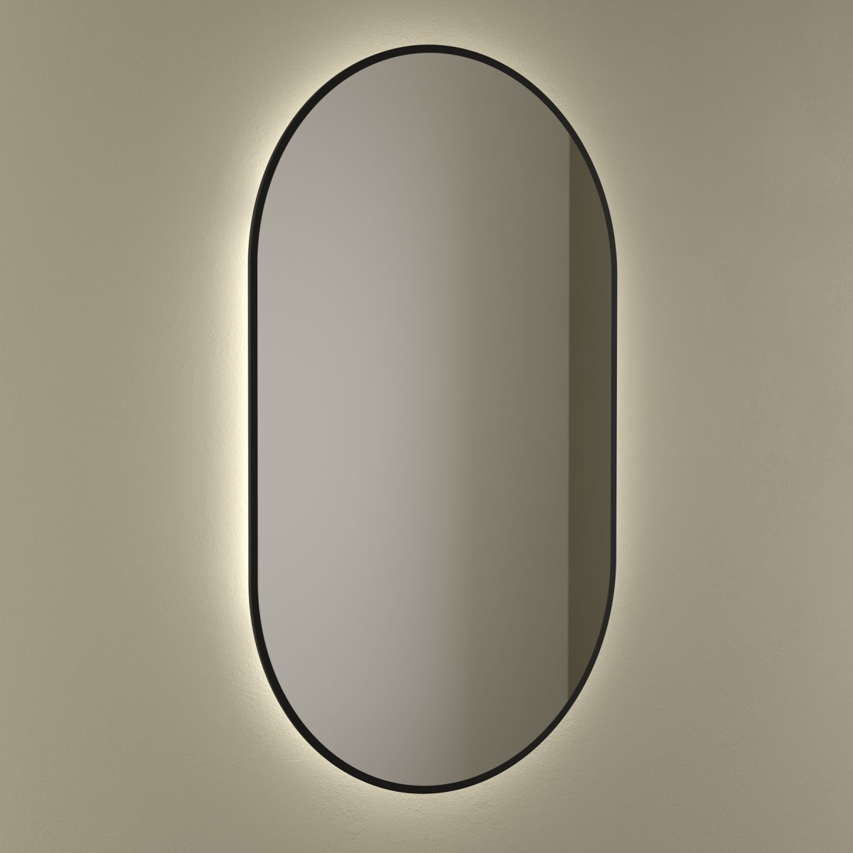 Miroir Olimpia 920 Vertical Avec Éclairage Led (17 W - 40000ºk.) Ip44 920 X 520 X 30 Mm - SALGAR 113741 