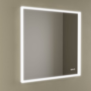 Miroir Kori Line 800 Avec Éclairage Led Avec Capteur Ip44 600 X 600 Mm - SALGAR 113756 