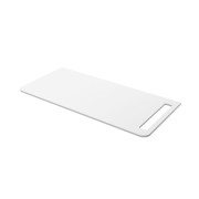 Plan de toilette UNIIQ 1290 gauche solid surface BLANC MAT 1290 gauche  - SALGAR 103167 
