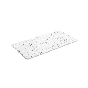 Plan de toilette UNIIQ 800 sans usinage TERRAZO NATURA 810 x 12 x 460 mm - SALGAR 103173 