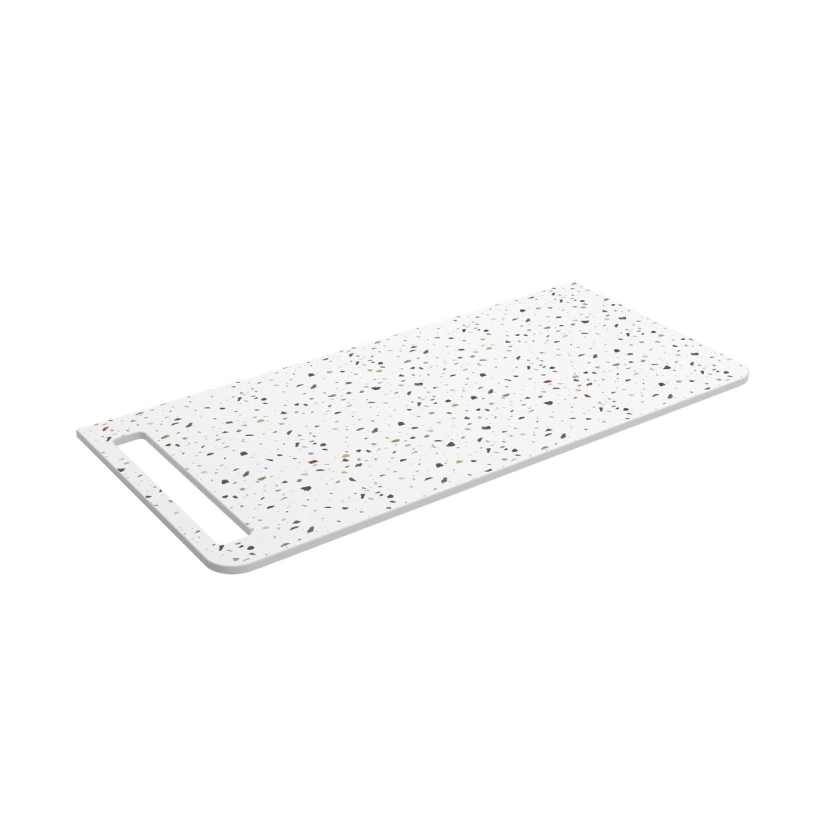 Plan de toilette UNIIQ 990 droite solid surface BLANC MAT  - SALGAR 103178 