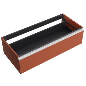 Coquette SPIRIT 1000 1 tiroir métallique TERRACOTA - SALGAR 103444 