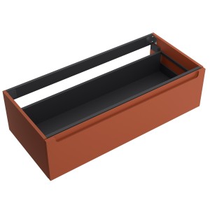 Coquette MONTERREY 1200 1 tiroir métallique TERRACOTA - SALGAR 103620 