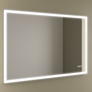 Miroir Memphis 1200 Horizontal Avec Éclairage Led Avec Capteur (23+26-36 W - Biled ºk) Ip44 1200 X 800 Mm - SALGAR 113763 