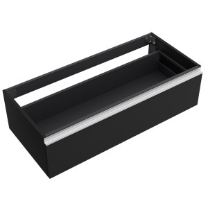 Coquette SPIRIT 1000 1 tiroir métallique BLACK VELVET 997x270x450 mm - SALGAR 96414 