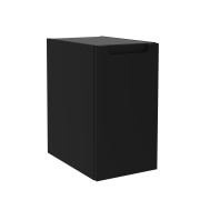 Coquette MONTERREY 300 1 porte gauche BLACK VELVET 300x540x450 mm - SALGAR 96587 