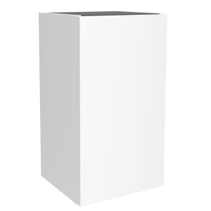 Coquette ALLIANCE 300 réversible 1 porte fond réduit WHITE COTTON 300x540x250mm - SALGAR 97003 