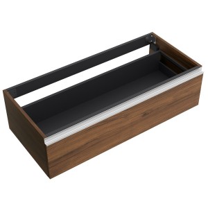 Coquette SPIRIT 1000 1 tiroir métallique NOYER MAYA - SALGAR 102846 