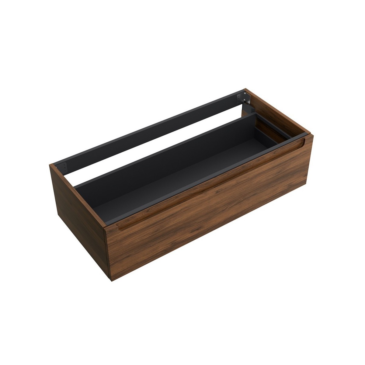 Coquette MONTERREY 1200 1 tiroir métallique NOYER MAYA - SALGAR 102912 