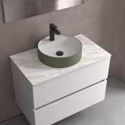 Vasque à poser BICAsolid surface GREEN FOREST - SALGAR 103315 