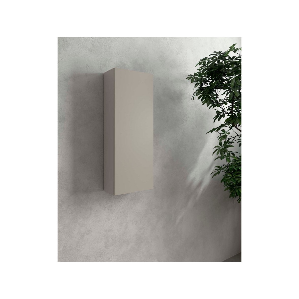 Module INFINITY 300 1 porte Gris satiné H800 P160 - SALGAR 117874 