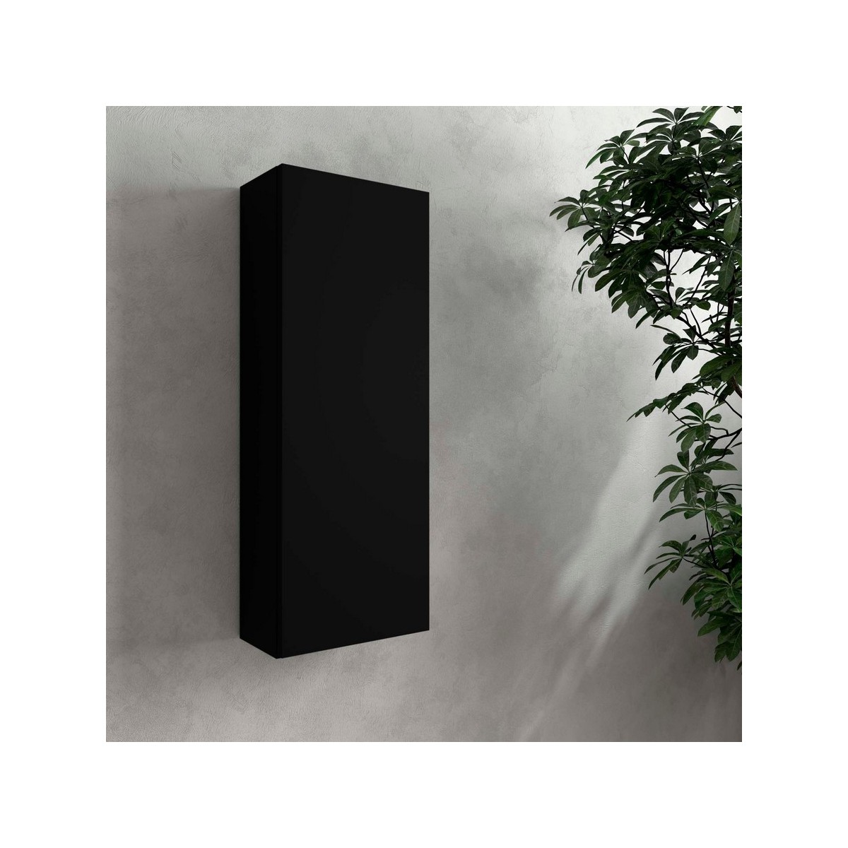 Module INFINITY 300 1 porte Black satin H800 P160 - SALGAR 117875 