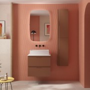 Meuble salle de bain EA 600 2 tiroirs Cajun H540 P450 - SALGAR 119040 