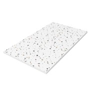 Plan de toilette SOLID SURFACE 600 Terrazo Naturel H12 P450 - SALGAR 102266 