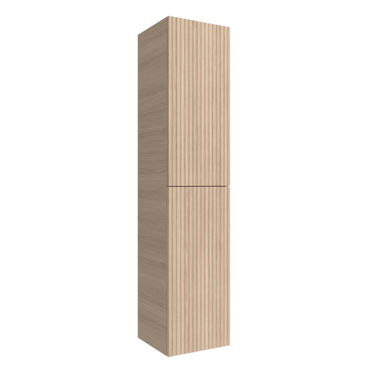 Colonne salle de bain BIBA 1600 2 portes Chêne Sienna L350 H1600 P350 - SALGAR 119125 