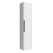 Colonne salle de bain LUVA 1400 1 porte Blanc satiné L300 H1400 P240 - SALGAR 119735 