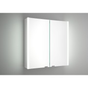 Armoire miroir ALLIANCE 700 2 portes Onix LED IP44 H650 P160 - SALGAR 83154 