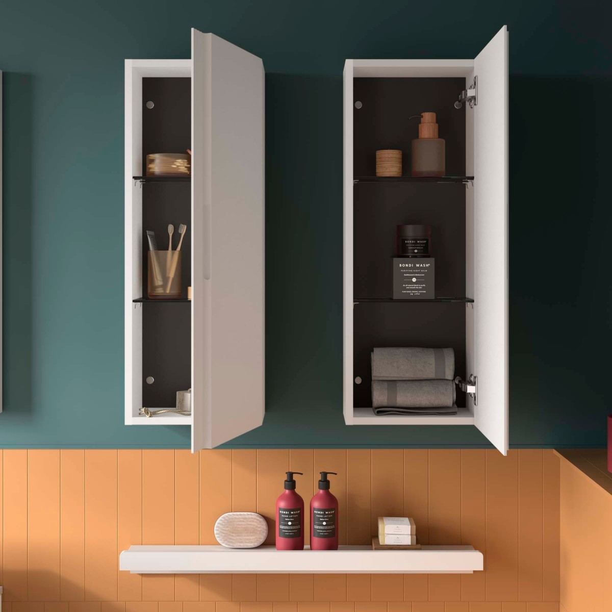 Module EA 300 1 porte White Cotton H800 P160 - SALGAR 119069 