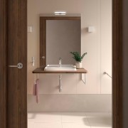 Ensemble salle de bain EASY BATH PMR 900 Noyer Maya P540 - SALGAR 119286 