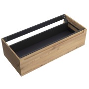 Meuble salle de bain MONTERREY 1000 1 tiroir Chêne Montana H270 P450 - SALGAR 119310 