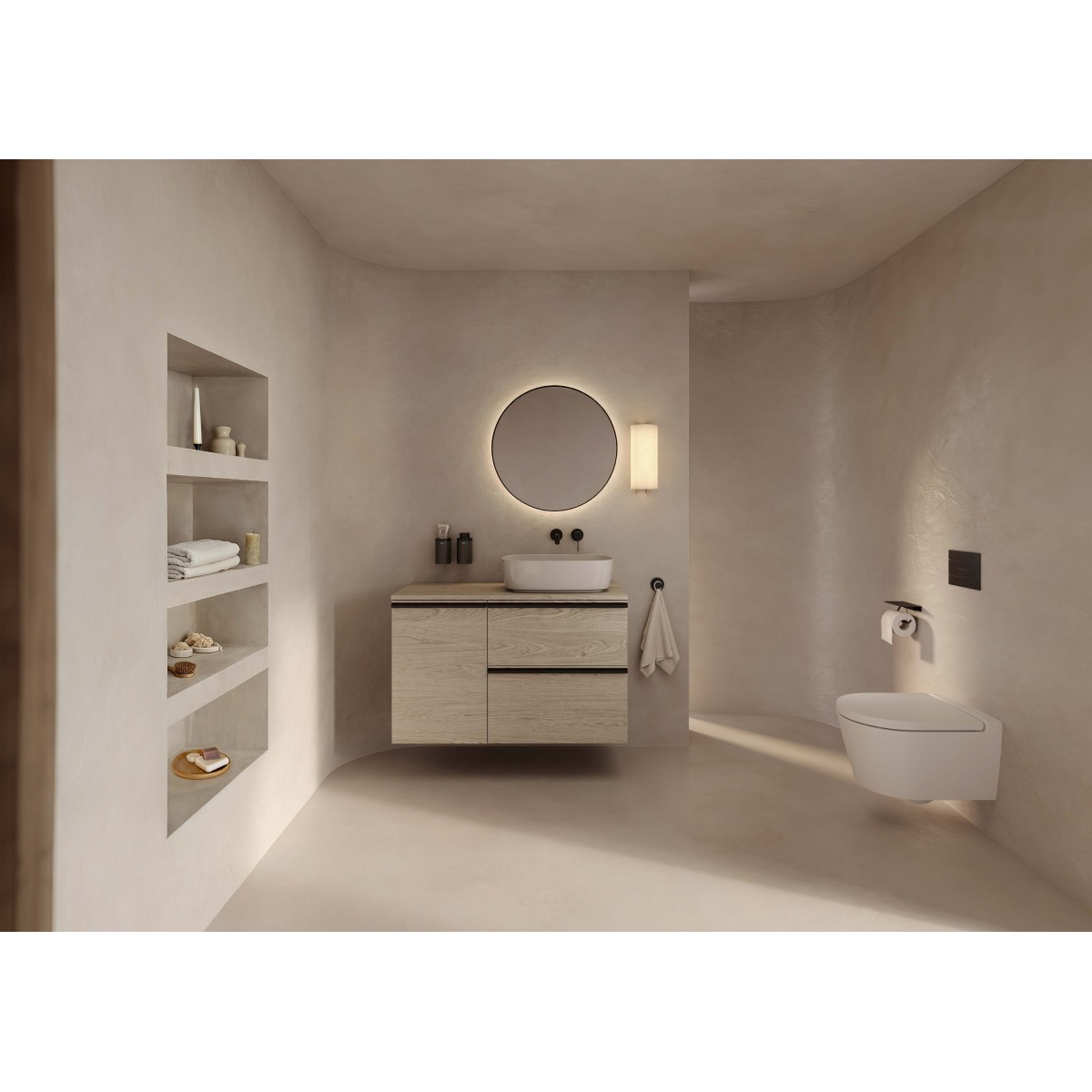 Vasque à poser rectangulaire Inspira Soft 37X50 Blanc - ROCA A327500000