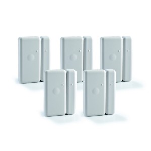 PACK 5 MDO BL Tyxal+ | Micro-détecteurs d'ouverture radio blancs - Delta Dore 6412326 