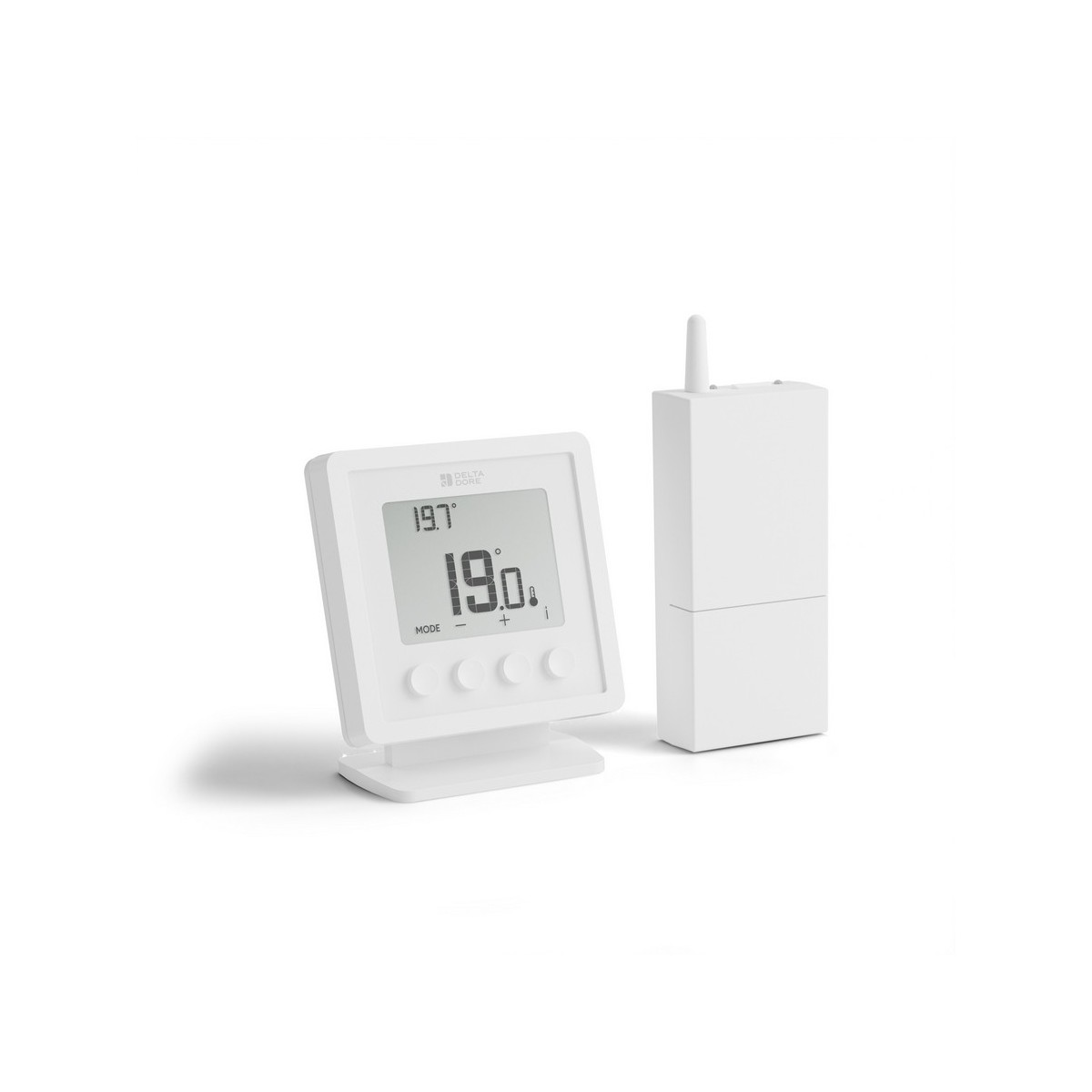 Tybox RF 210 | Thermostat sans-fil pour systèmes hydraulique et aéraulique - Delta Dore 6051149 