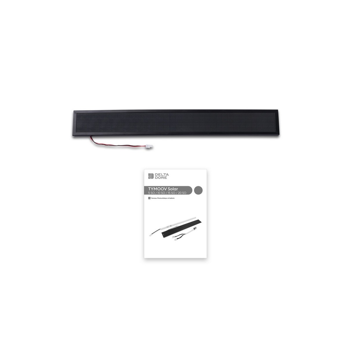 Tymoov Solar Panel | Panneau photovoltaïque 3,3W pour Tymoov Solar - Delta Dore 6357035 
