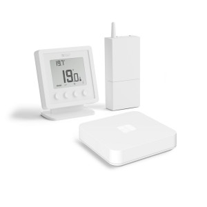 Tybox Home RF 210 | Thermostat connecté sans-fil hydraulique et aéraulique - Delta Dore 6053089 
