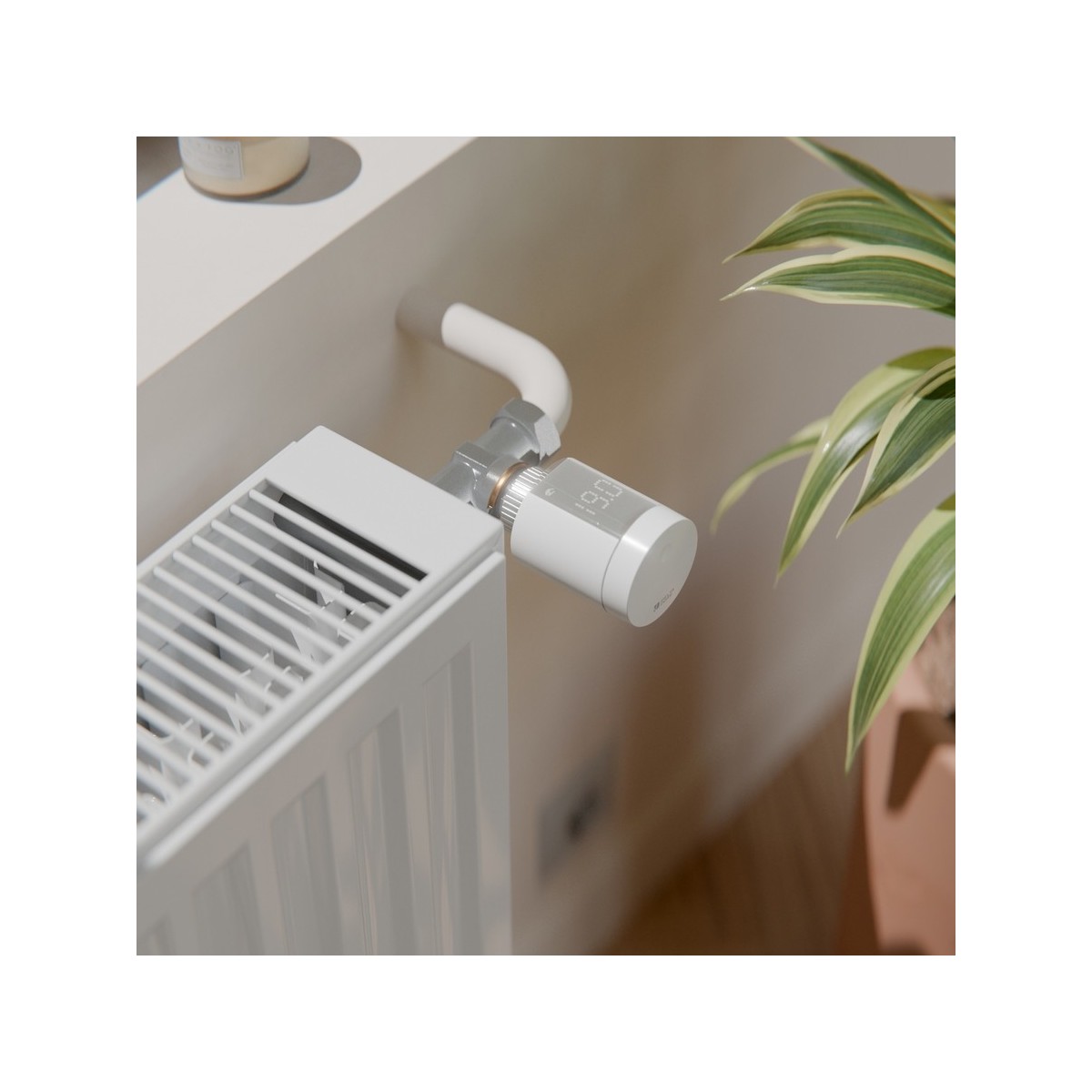 Smart TRV | Tête thermostatique intelligente M30 x 1,5 - Delta Dore 6050685 