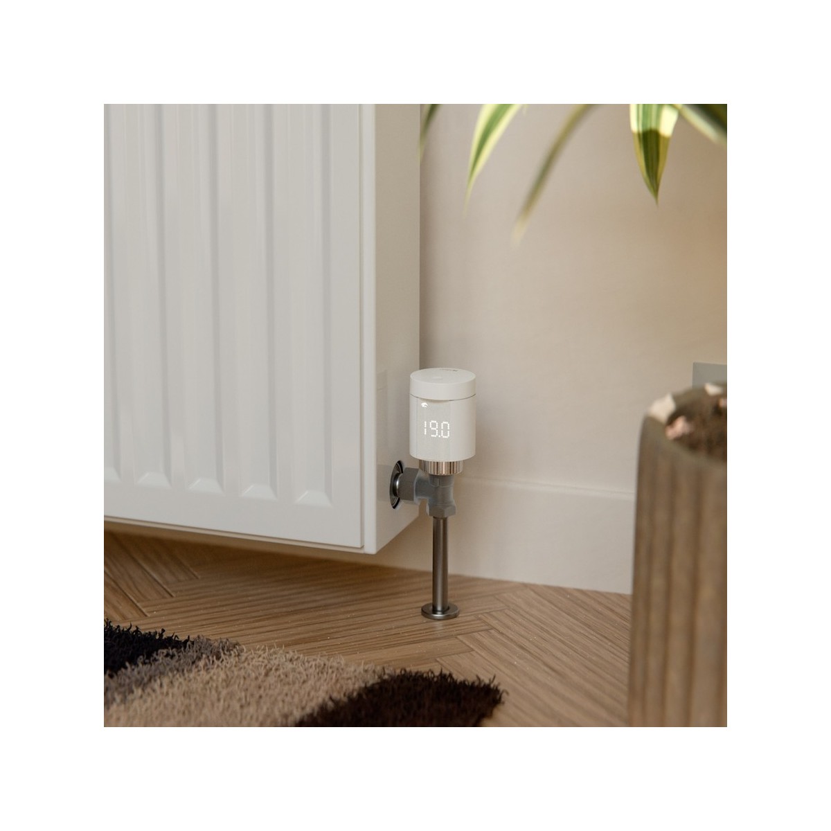 Smart TRV | Tête thermostatique intelligente M30 x 1,5 - Delta Dore 6050685 