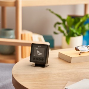 Tybox RF 210 BK | Thermostat sans-fil hydraulique et aéraulique - noir - Delta Dore 6051150 