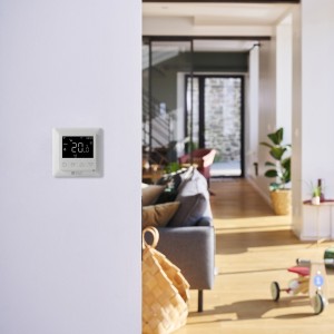 Thermostat de chauffage électrique intelligent Tybox Zigbee Blanc - Delta Dore 6151059 