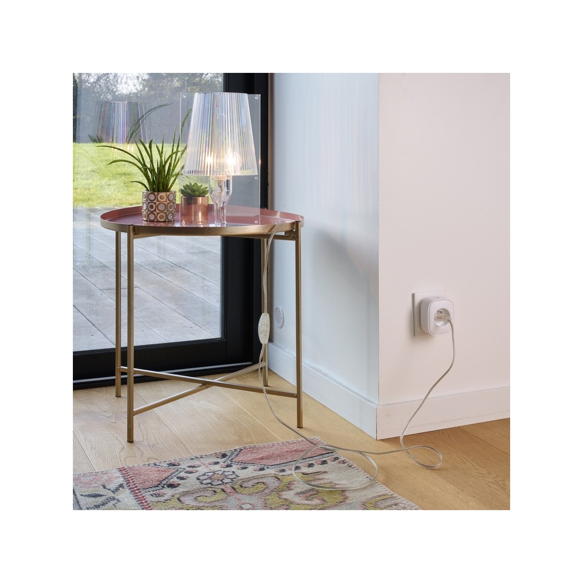 Easy Plug E16EM | Prise connectée E (FR), 16A, avec mesure de consommation-Delta Dore 6353005 