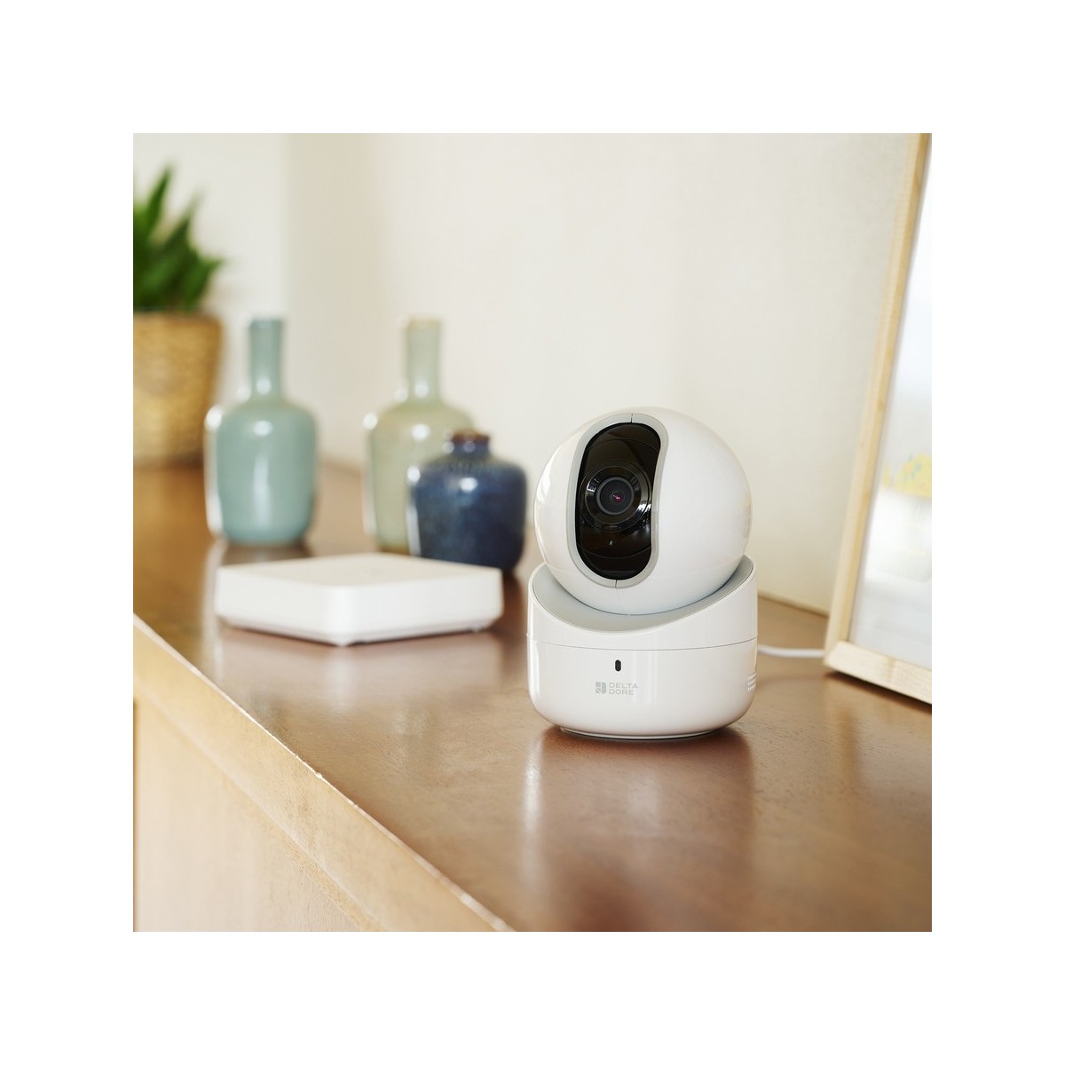 TYCAM 1100 - Caméra de sécurité intérieure connectée - Delta Dore 6417016 