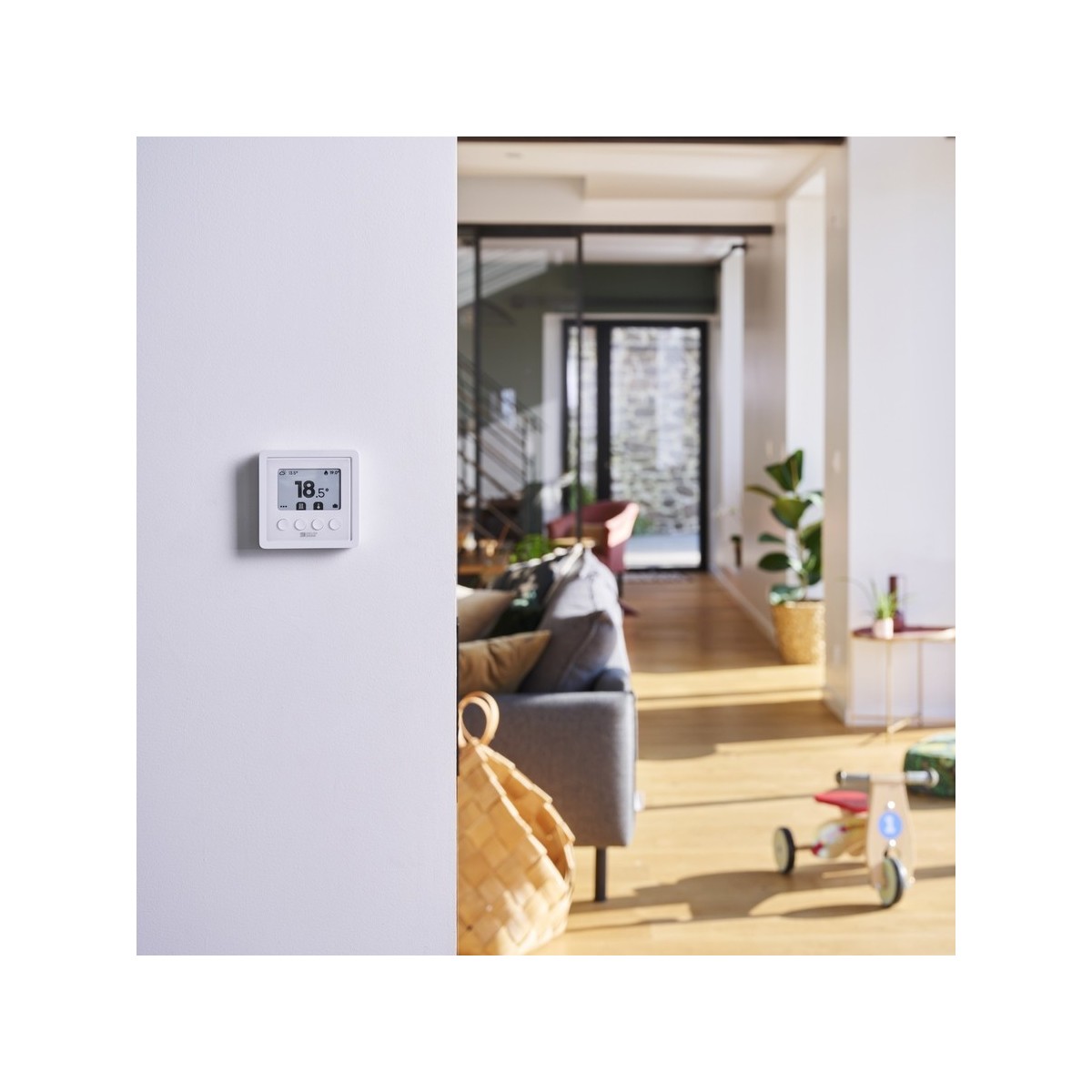 Tywell 2050 | Thermostat d'ambiance radio piles-Delta Dore 6702005