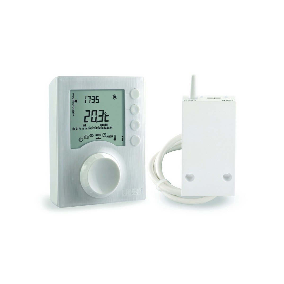 Thermostat programmable sans fil pour chauffage eau chaude TYBOX 1137 - DELTADORE 6053064 