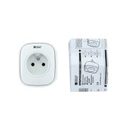 Easy Plug E16EM | Prise connectée E (FR), 16A, avec mesure de consommation-Delta Dore 6353005 