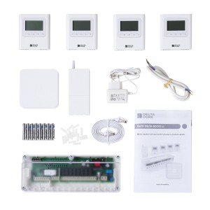 Pack Delta 8000 Connecté Pack de programmation et régulation 4 zones - DELTADORE 6053069 