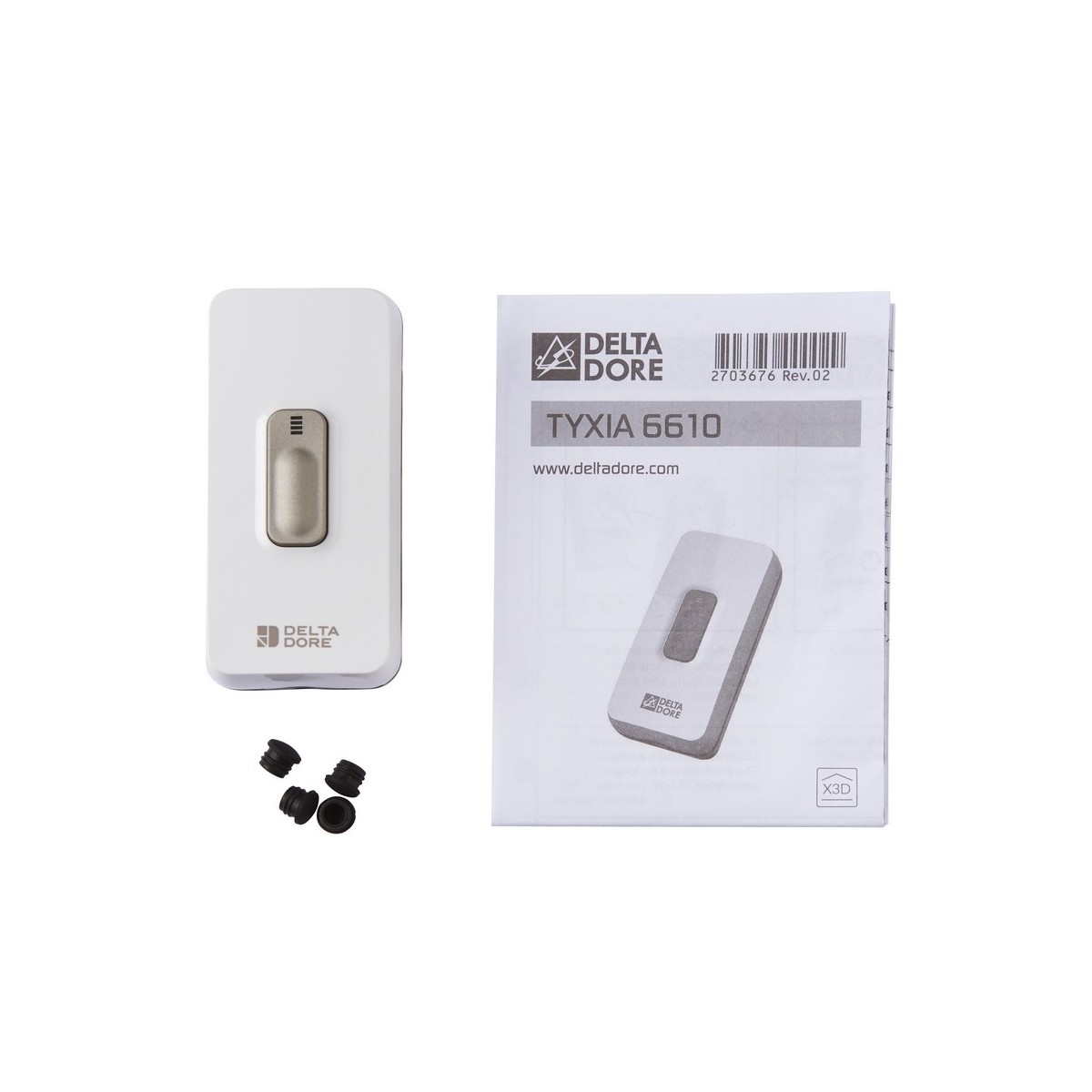 TYXIA 6610 - Interrupteur / Récepteur pour pilotage de lampe - DeltaDore 6351376 