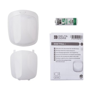 Détecteur de mouvement bi-lentille Radio - DMB TYXAL+ Delta Dore 6412286 