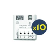 Eco Pack Tyxia 5630 x 10 | Récepteurs micromodules radio pour volets roulants - Delta Dore 6351447 