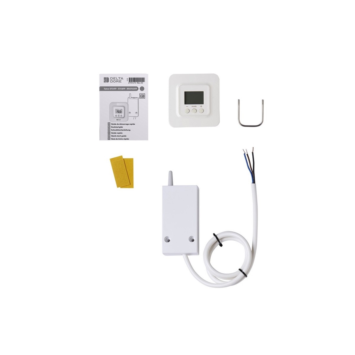 Tybox 5701 FP | Thermostat radio fil pilote pour 1 radiateur FP-Delta Dore 6050674 