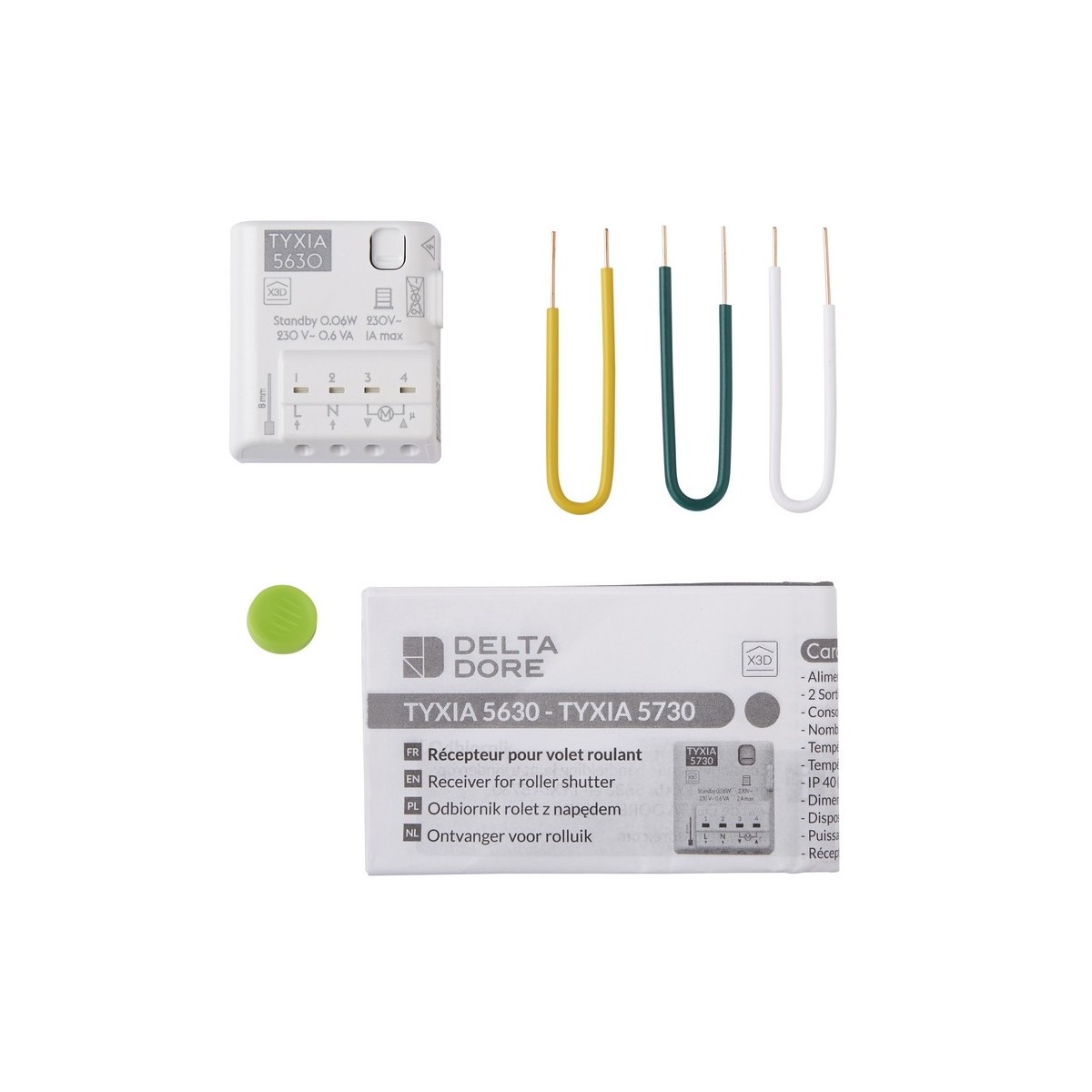 TYXIA 5630 - Récepteur pour volet roulant connecté - DELTADORE 6351401 